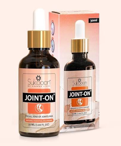 JOINT-ON Essential Oil Blend | Joint Pain Relief Oil in Pakistan | Sukooon